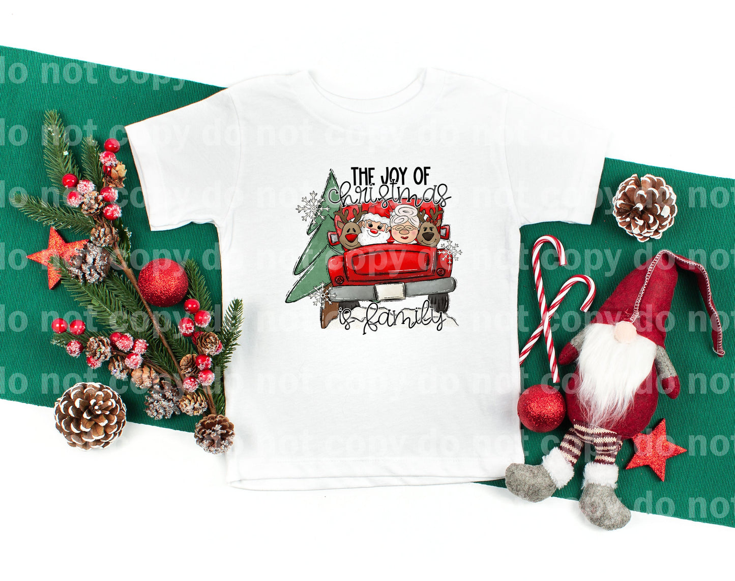 The Joy Of Christmas Is Family Dream Print or Sublimation Print