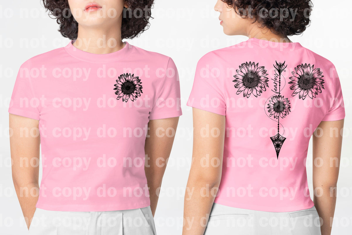 Fearless Arrow Flower Dream Print or Sublimation Print