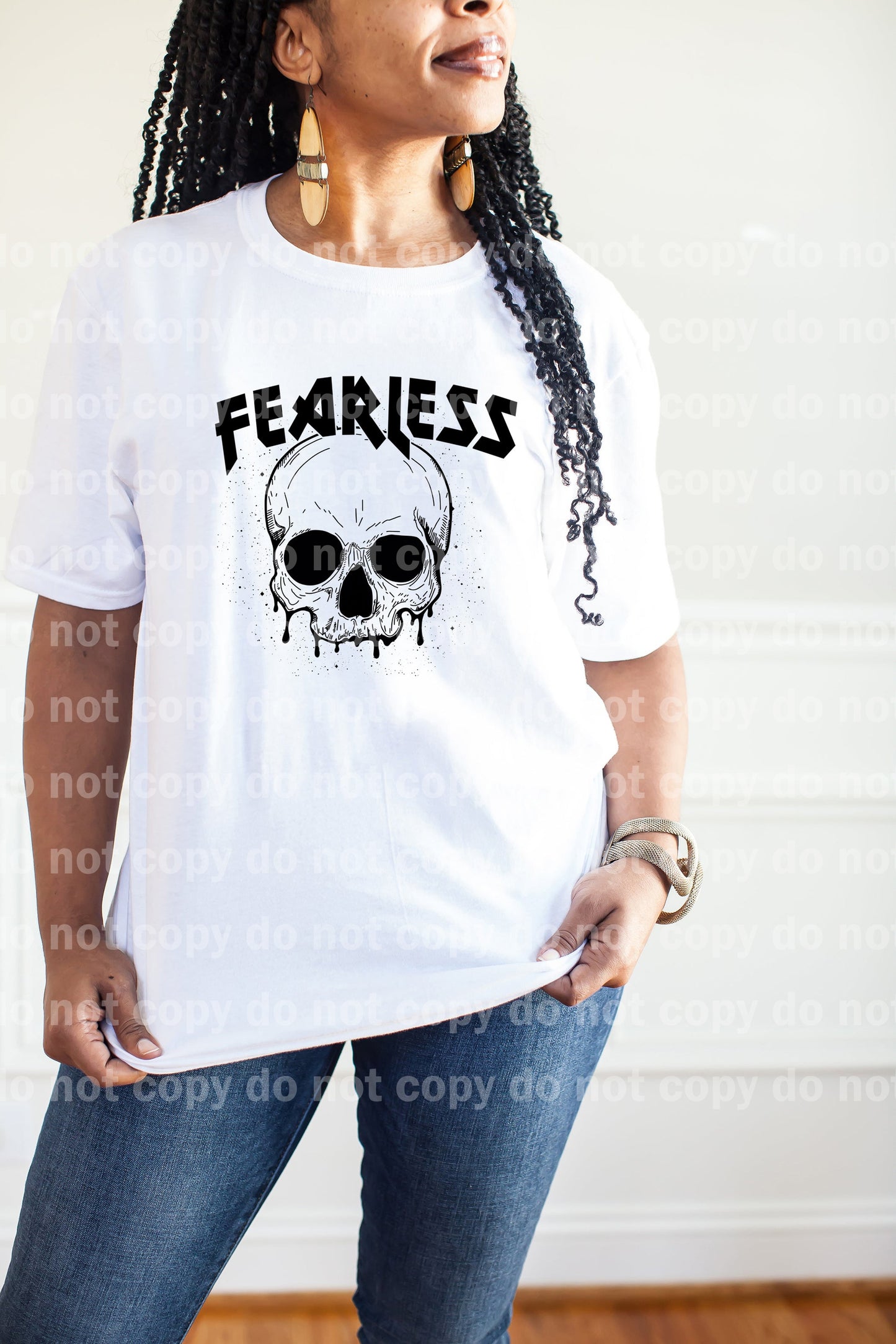 Fearless Pink/White Dream Print or Sublimation Print
