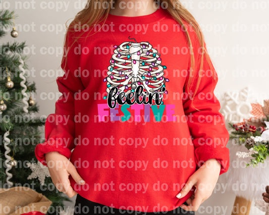 Feelin' Festive Rib Cage Dream Print or Sublimation Print