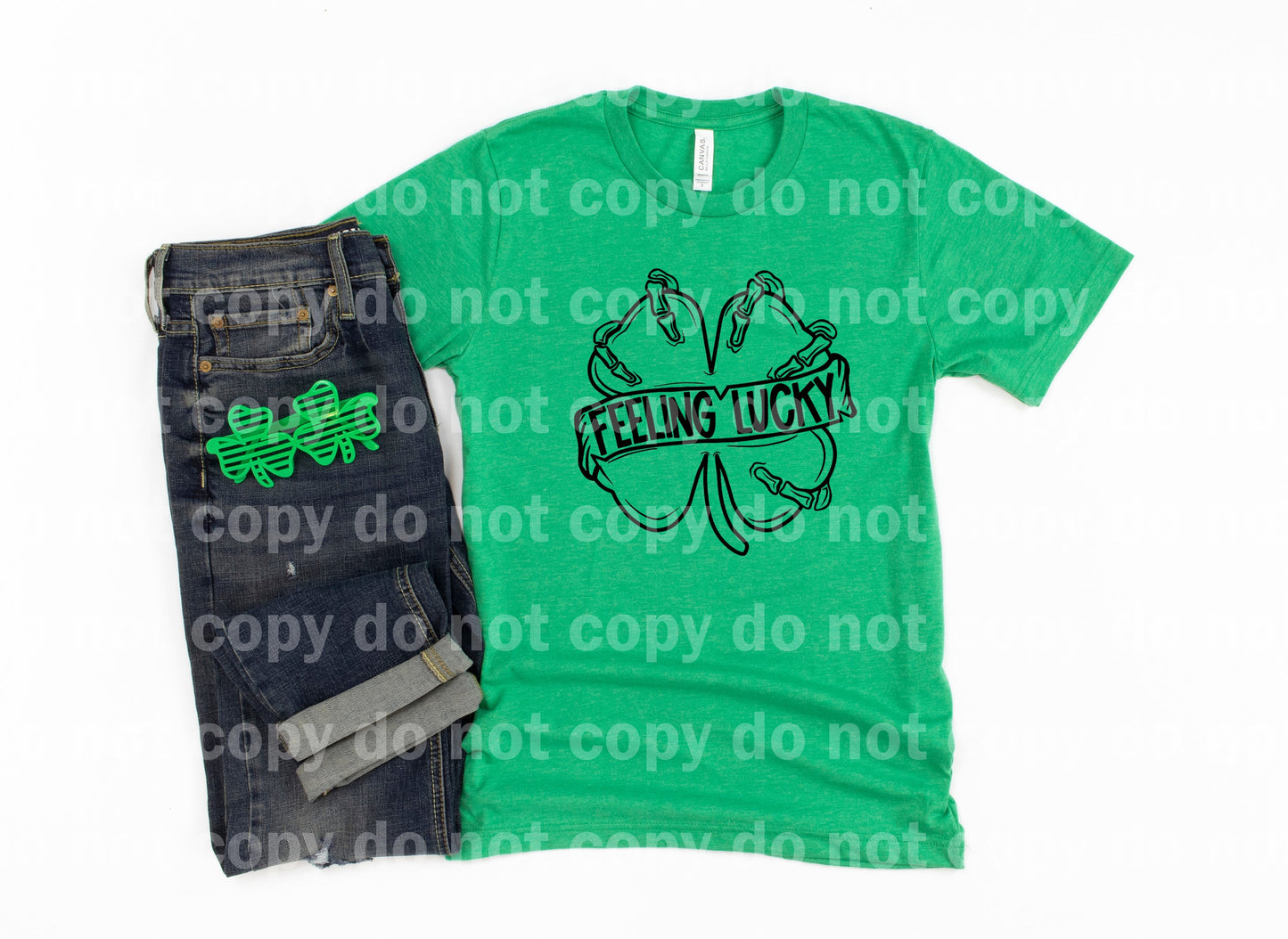 Feeling Lucky Full Color/One Color Dream Print or Sublimation Print