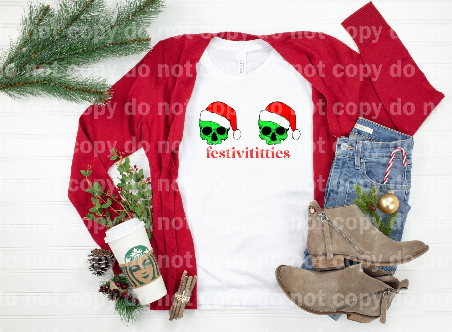 Skull Festivititties Dream Print or Sublimation Print