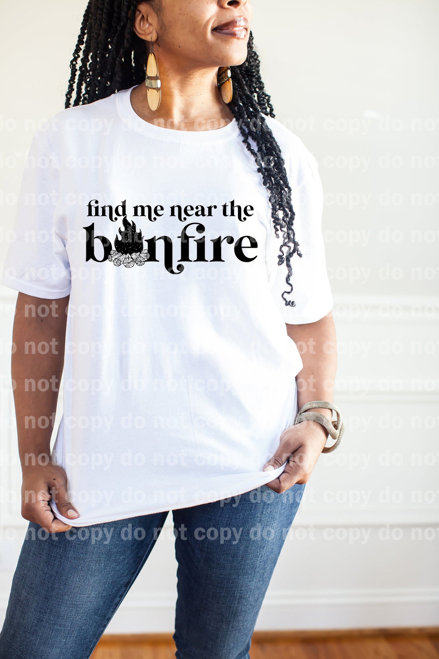 Find Me Near The Bonfire Dream Print or Sublimation Print