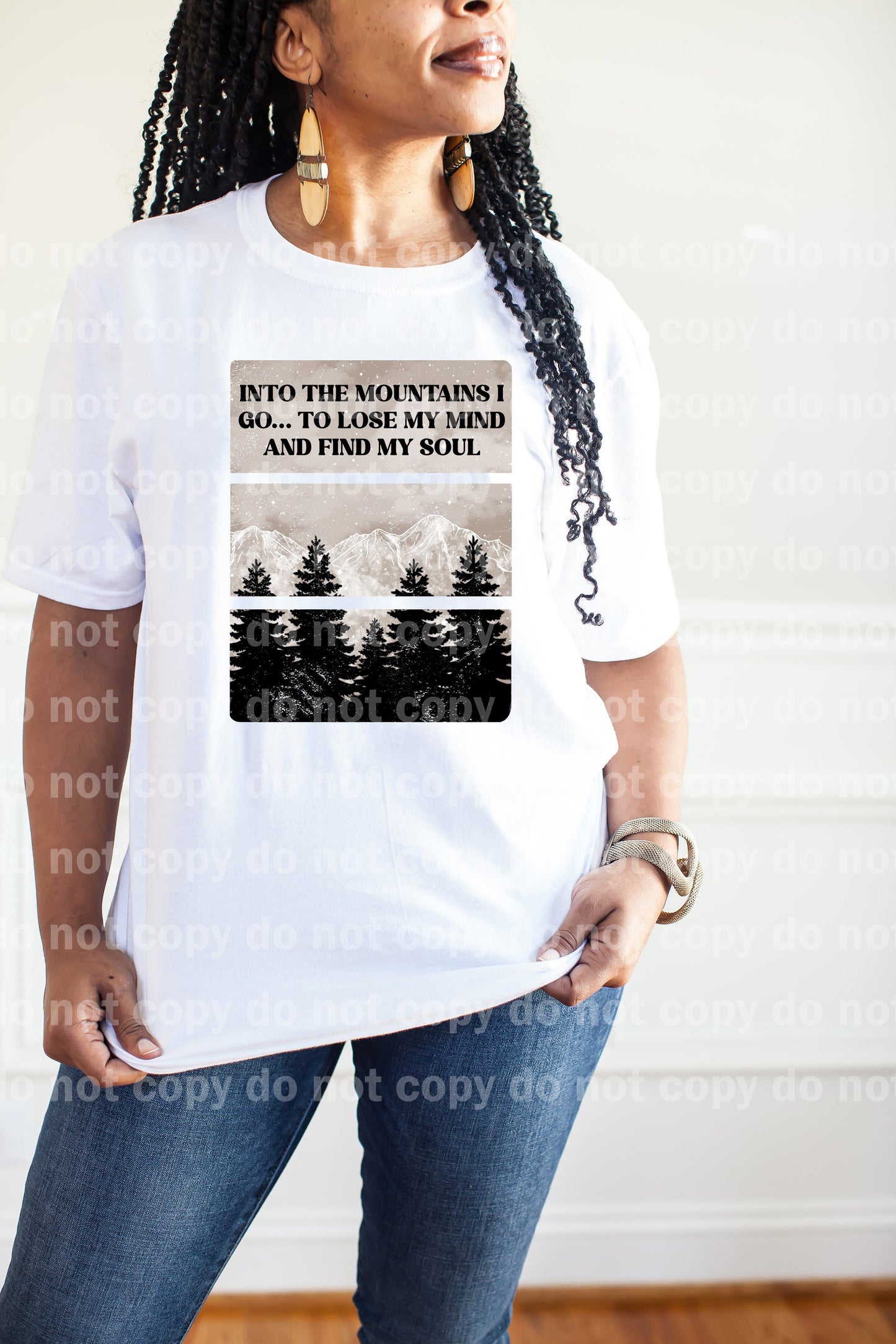 Into The Mountains I Go Dream Print or Sublimation Print