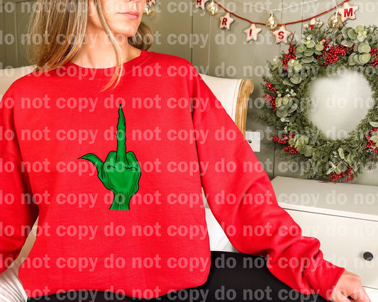 Middle Finger Full Color/One Color Dream Print or Sublimation Print