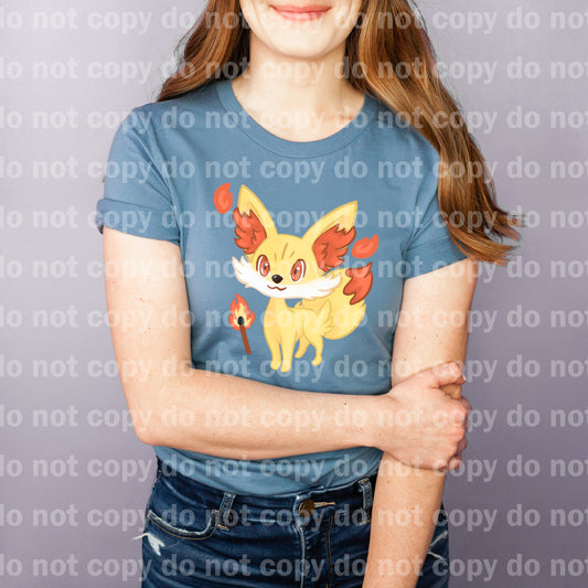 Fire Type Pocket Monster Dream Print or Sublimation Print