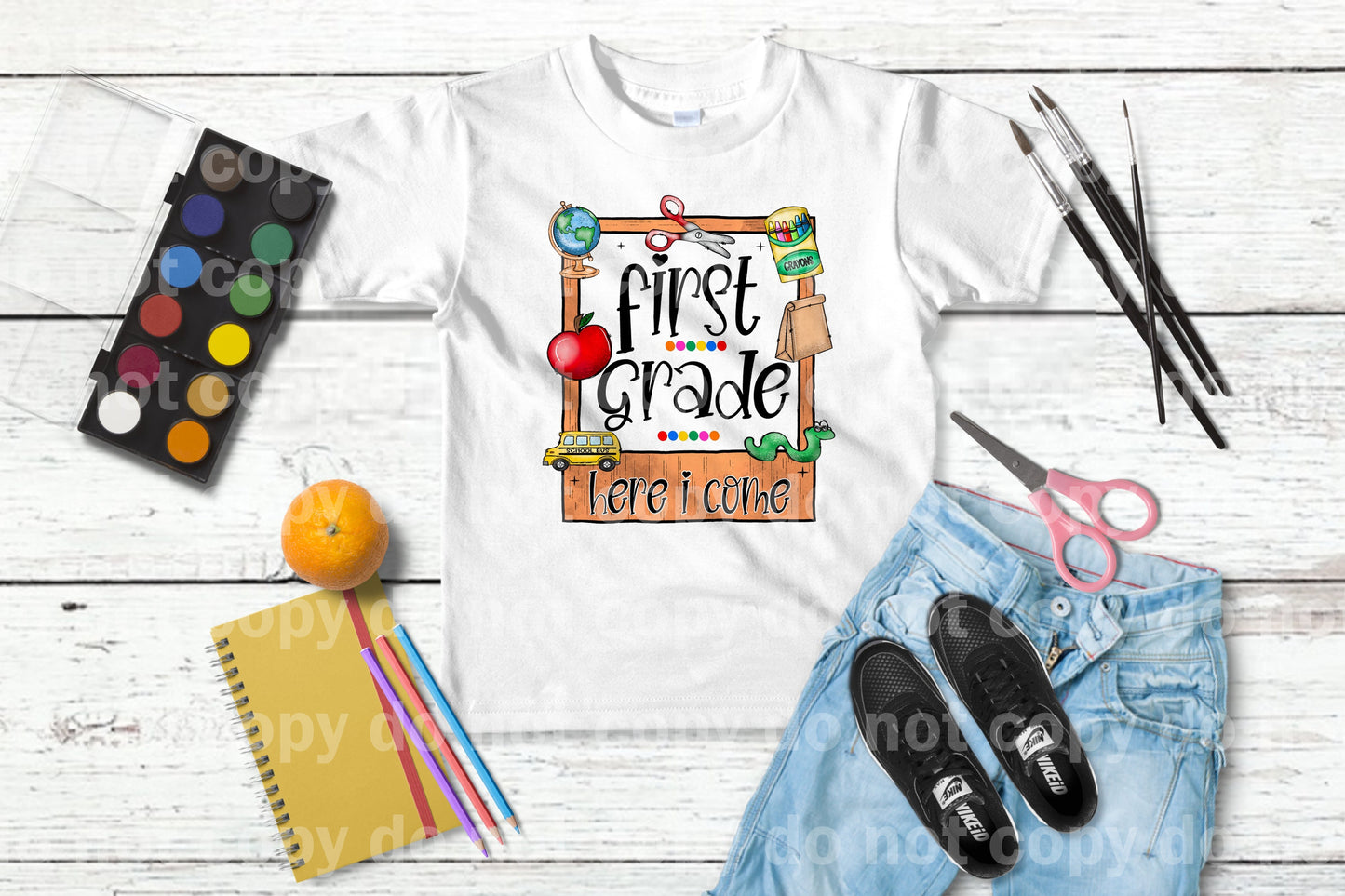 First Grade Here I Come Dream Print or Sublimation Print