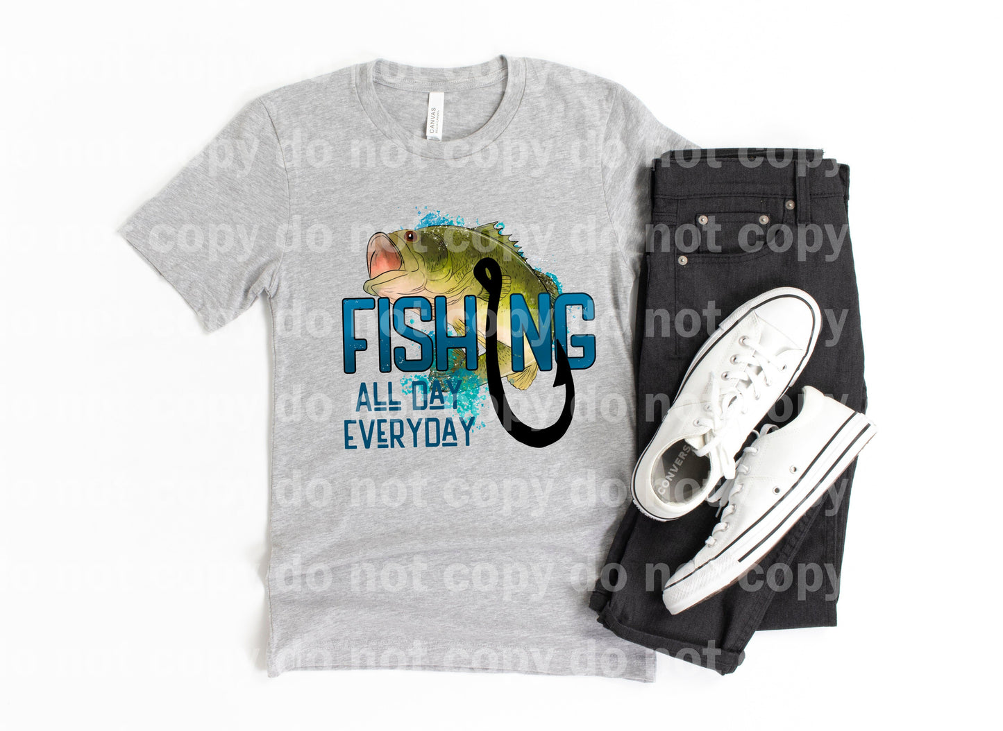 Fishing All Day Every Day Dream Print or Sublimation Print