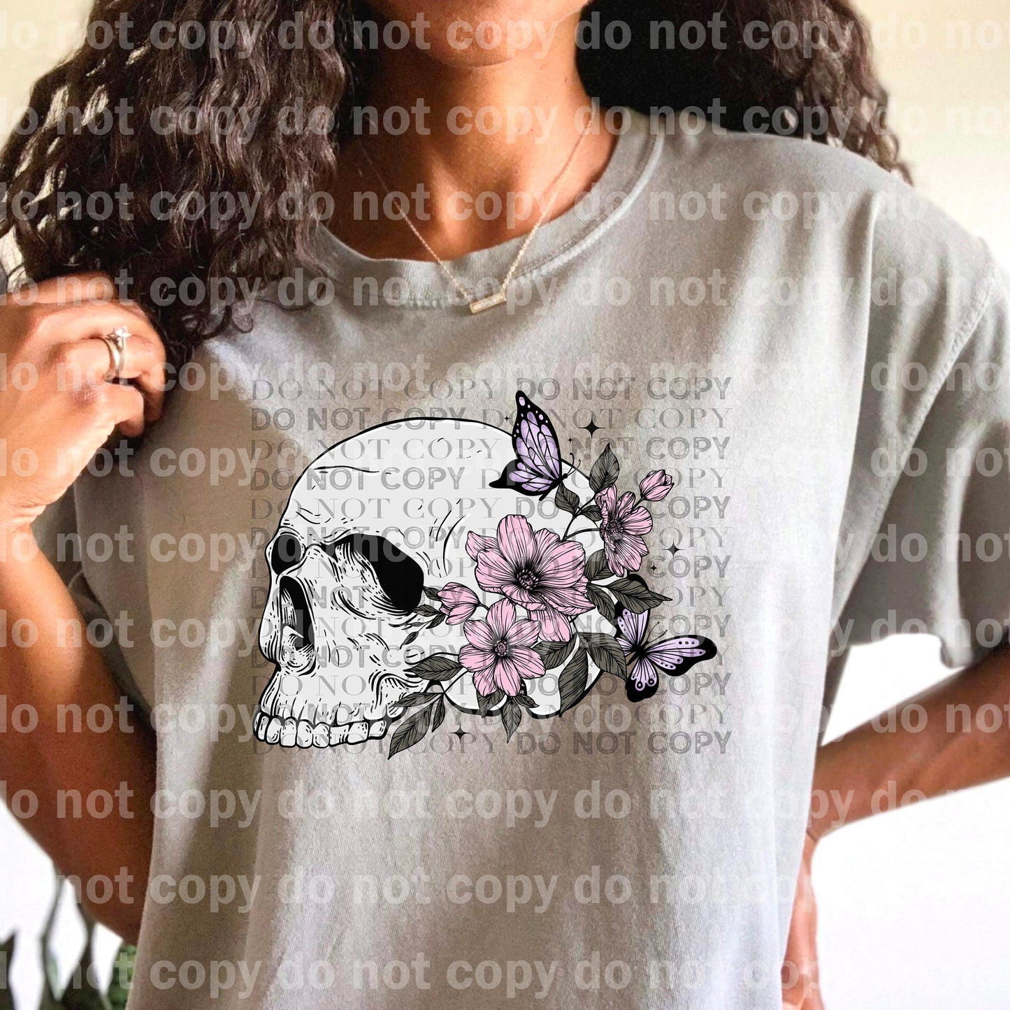 Floral Butterflies Skellie Dream Print or Sublimation Print
