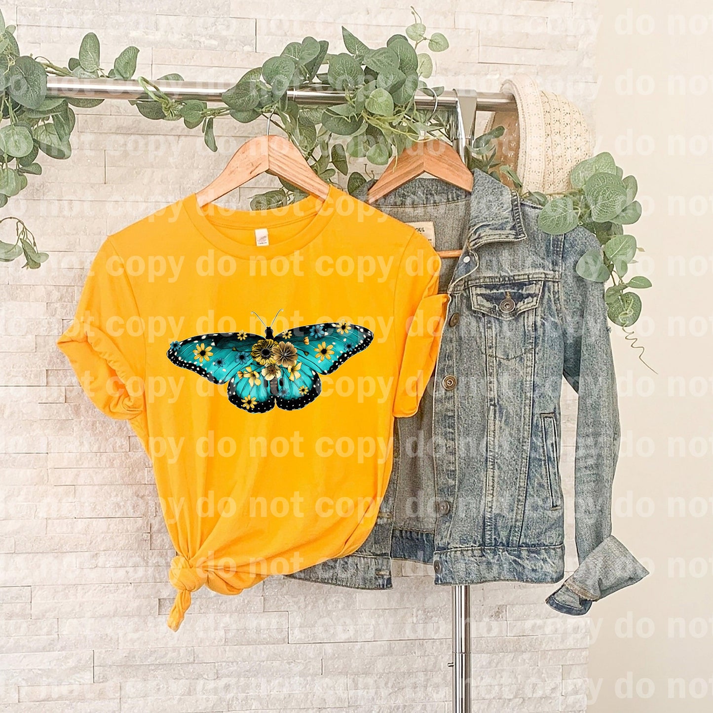 Transferencia de estampado Floral Butterfly Dream