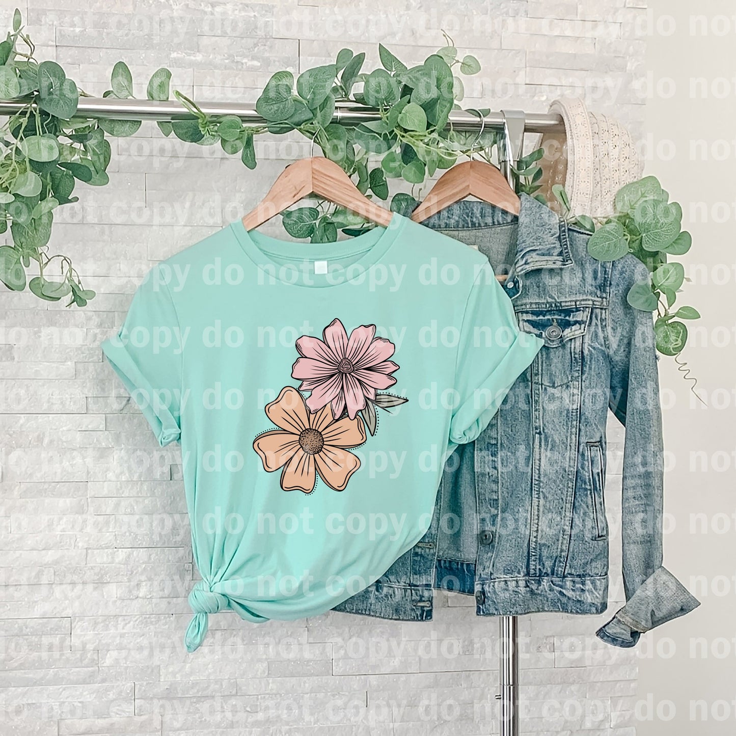 Floral Neutral Dream Print or Sublimation Print