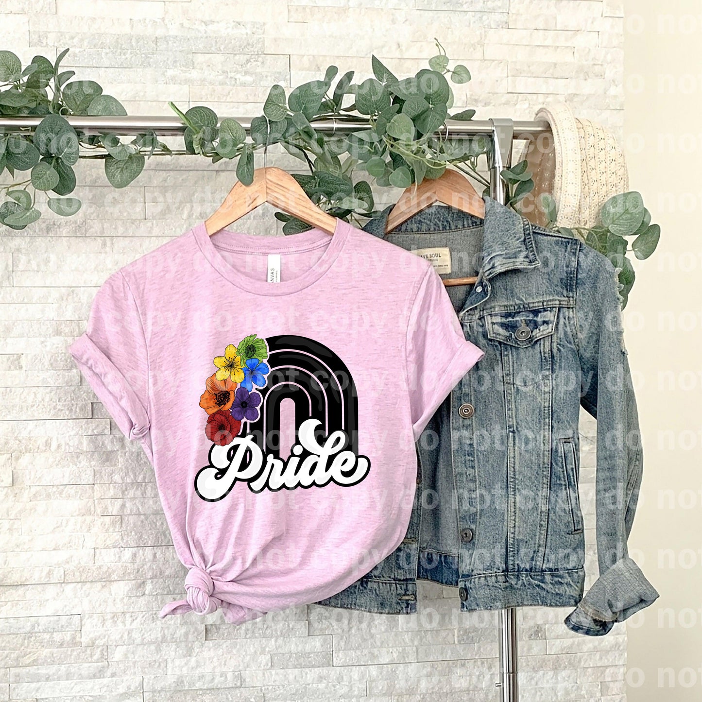 Floral Pride Rainbow Dream Print or Sublimation Print