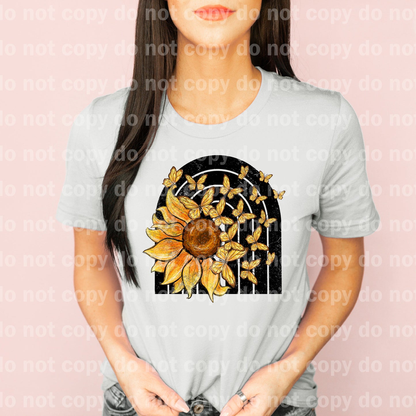 Floral Butterflies Rainbow Dream Print or Sublimation Print