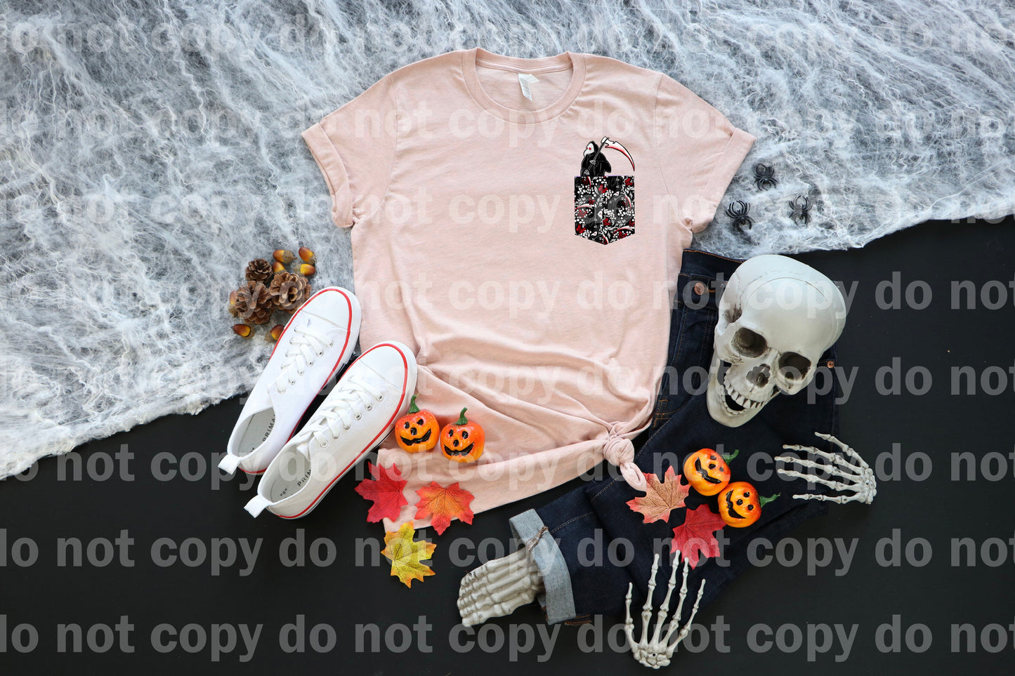 Floral Reaper Pocket Dream Print or Sublimation Print
