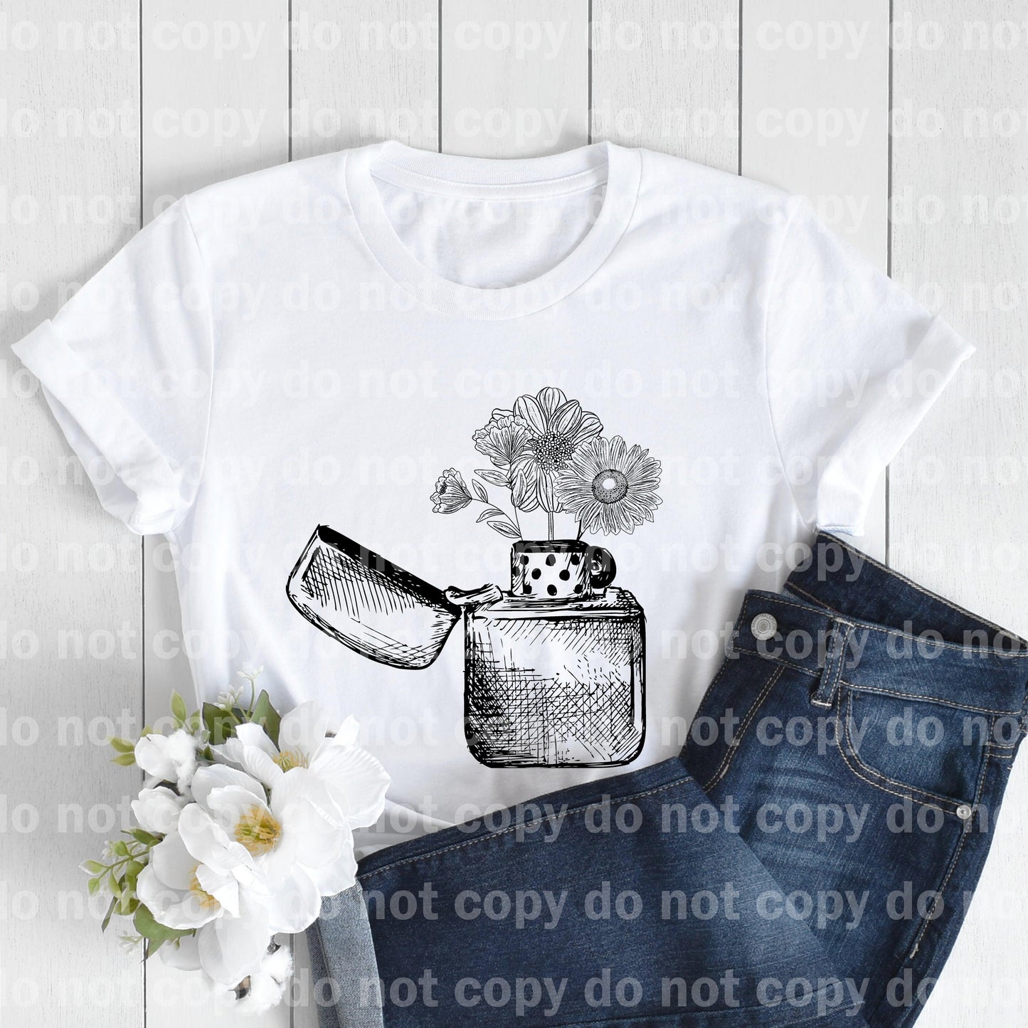 Flower Lighter Dream Print or Sublimation Print