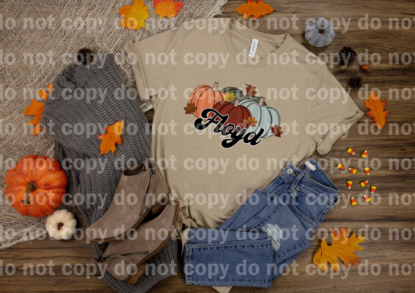 Fall Floyd Pumpkins Dream Print or Sublimation Print