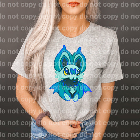 Flying Dragon Type Pocket Monster Blue/Purple Dream Print or Sublimation Print