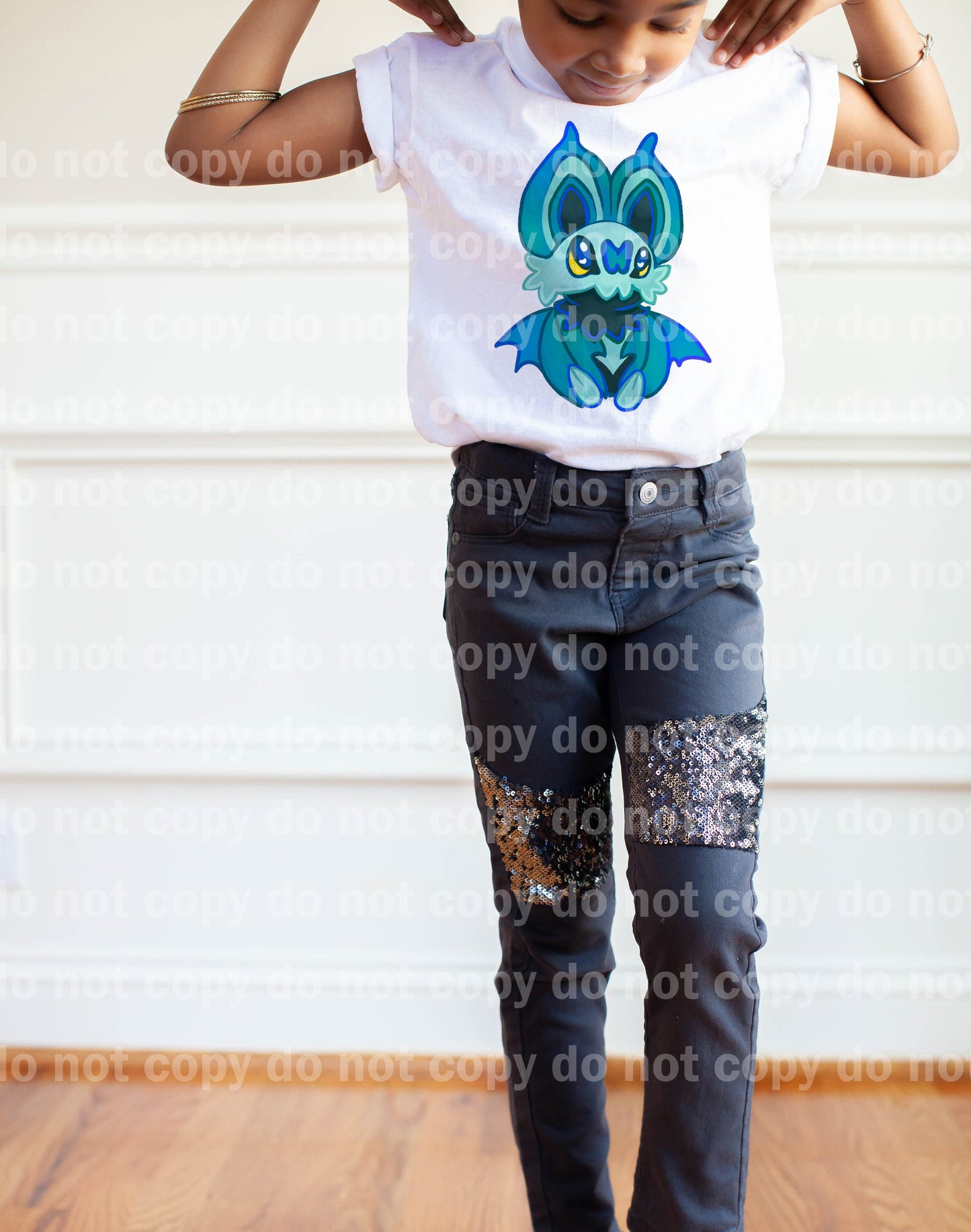 Flying Dragon Type Pocket Monster Blue/Purple Dream Print or Sublimation Print