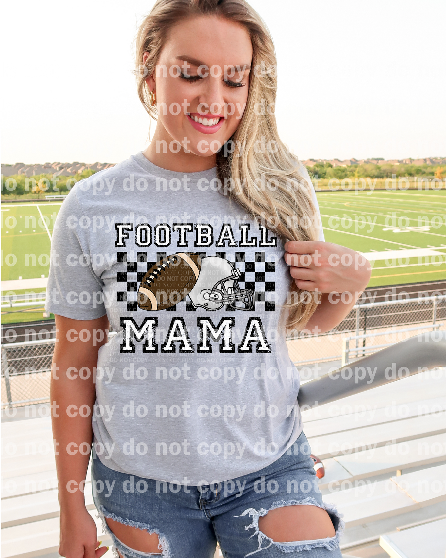Football Mama Full Color/One Color Dream Print o Impresión por sublimación