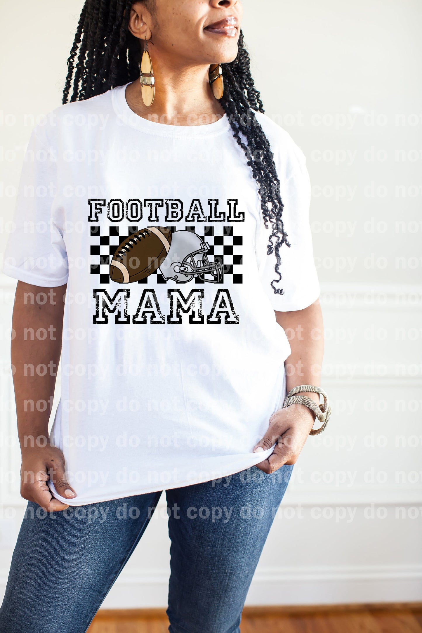 Football Mama Full Color/One Color Dream Print o Impresión por sublimación