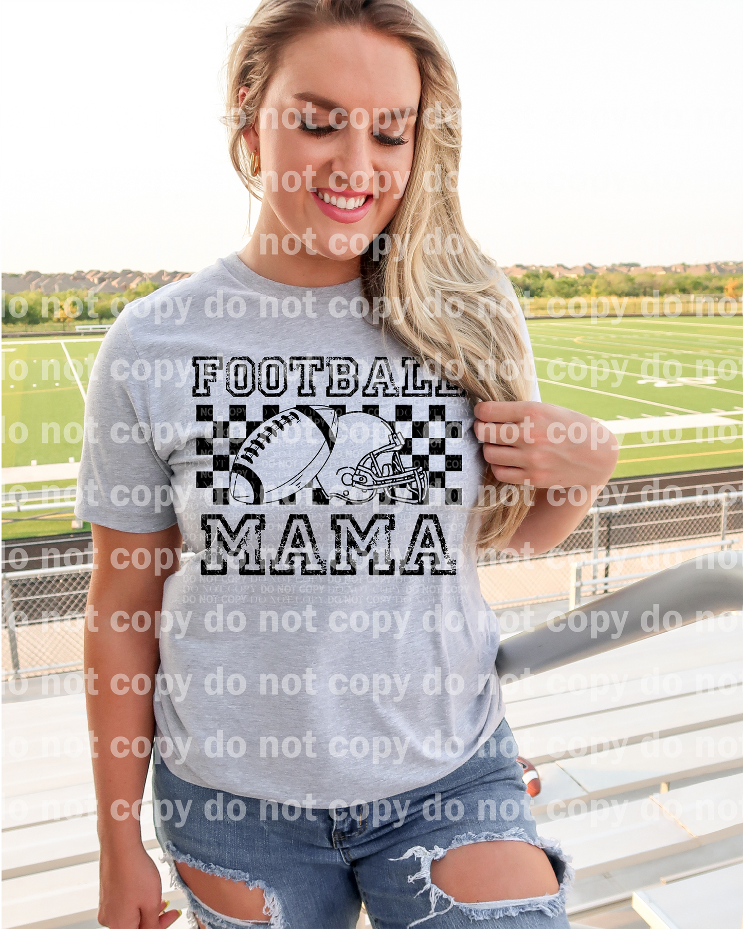 Football Mama Full Color/One Color Dream Print o Impresión por sublimación