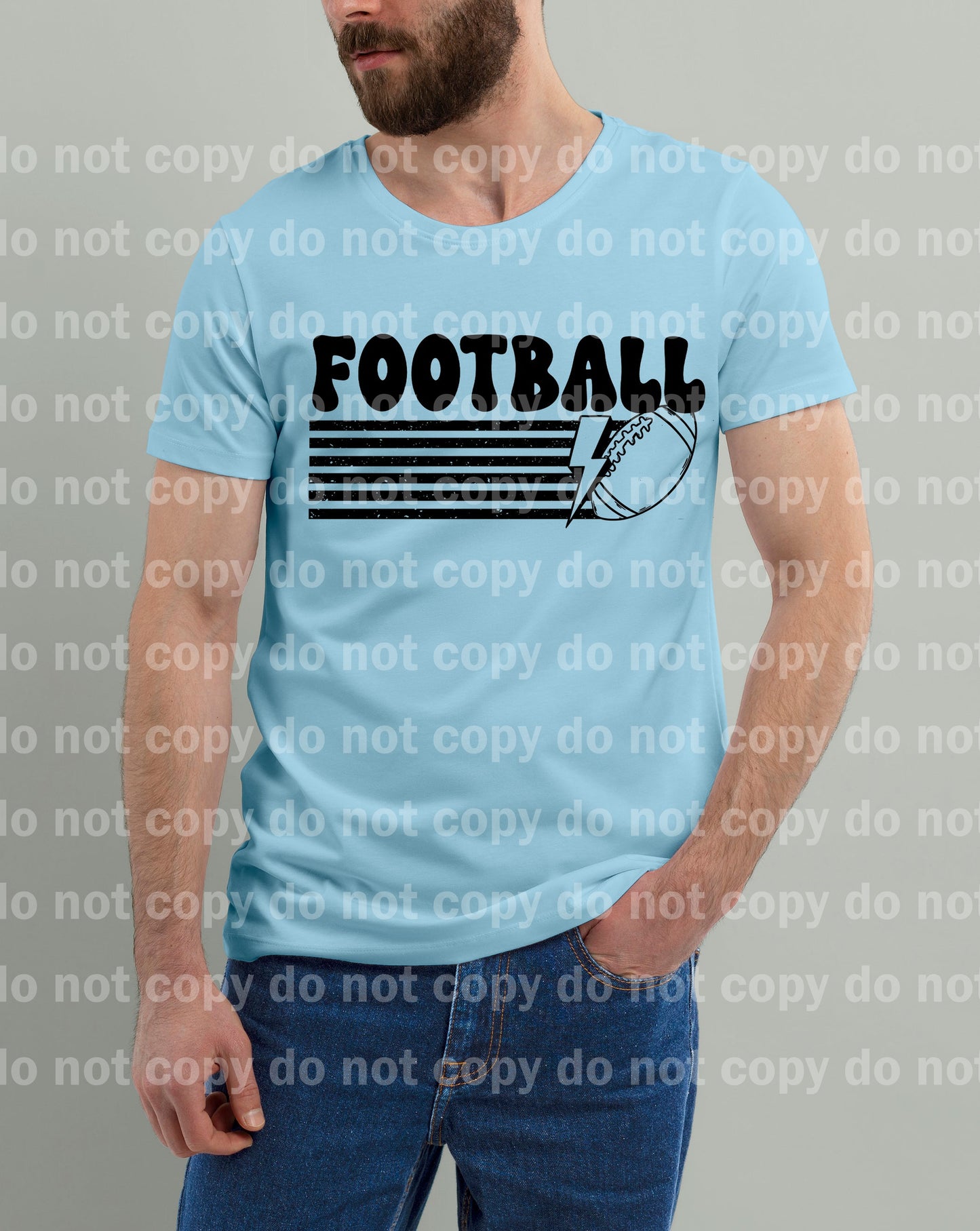 Football Stripes Dream Print or Sublimation Print