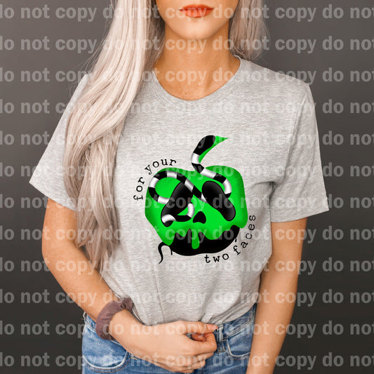 For Your Two Faces Snake Apple Dream Print or Sublimation Print