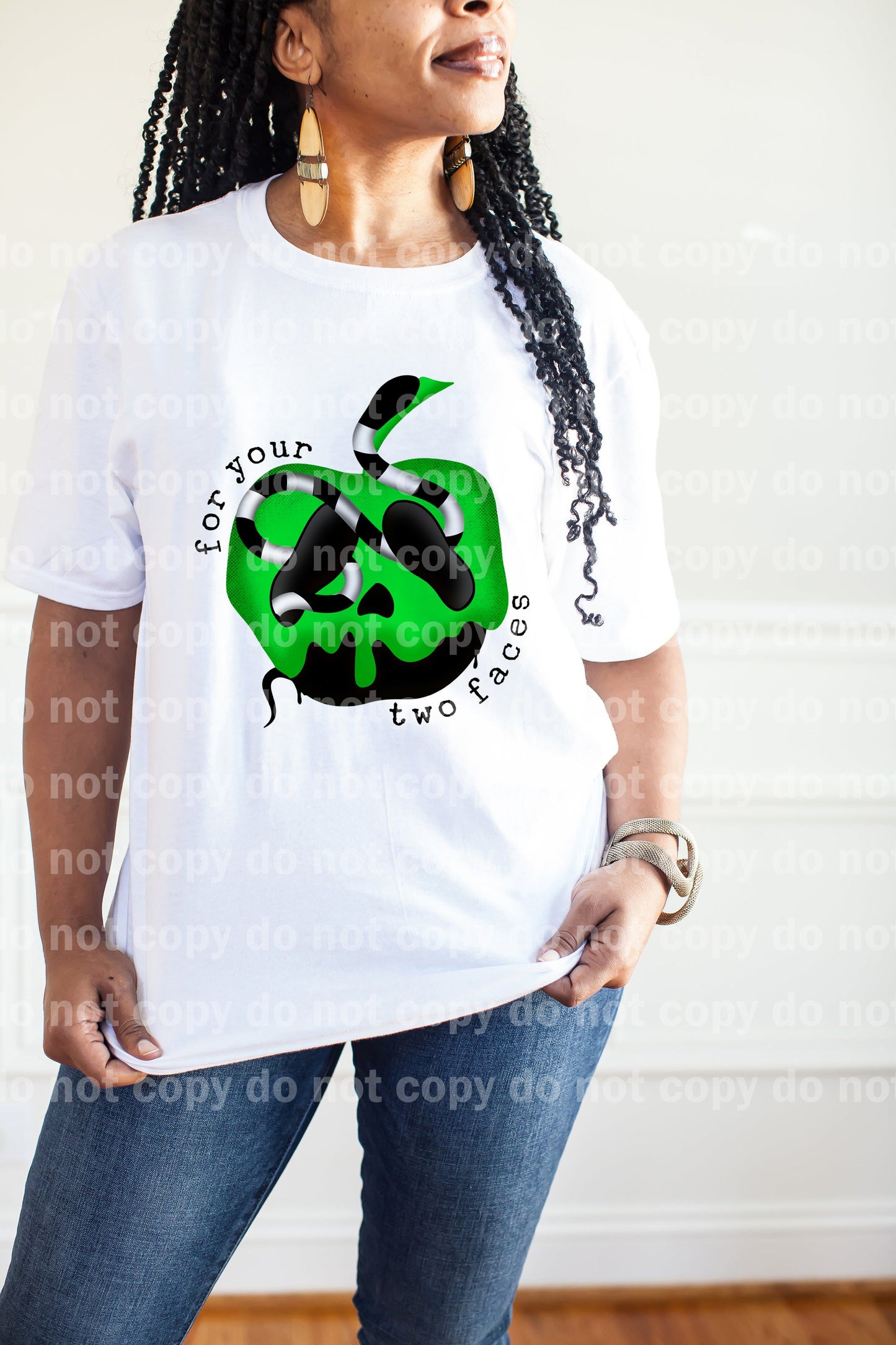 For Your Two Faces Snake Apple Dream Print or Sublimation Print