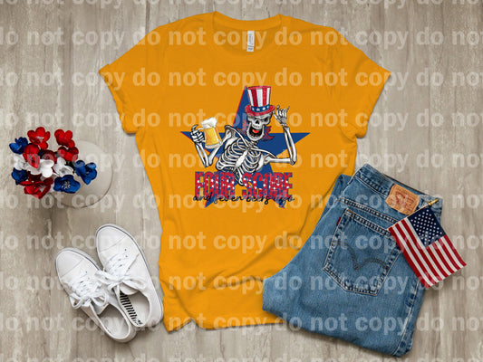 Four Score And Seven Beers Ago Skellie Dream Print or Sublimation Print