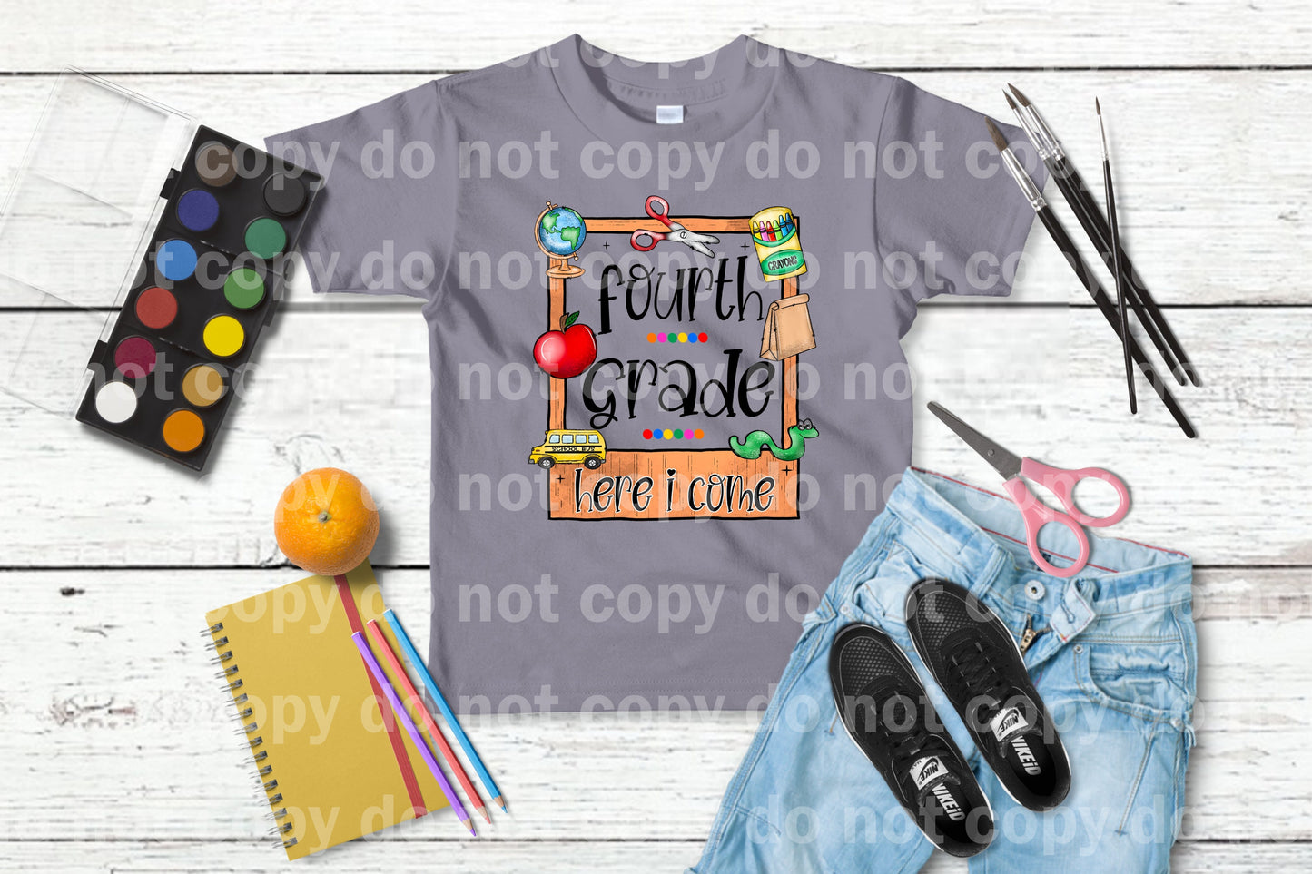 Fourth Grade Here I Come Dream Print or Sublimation Print