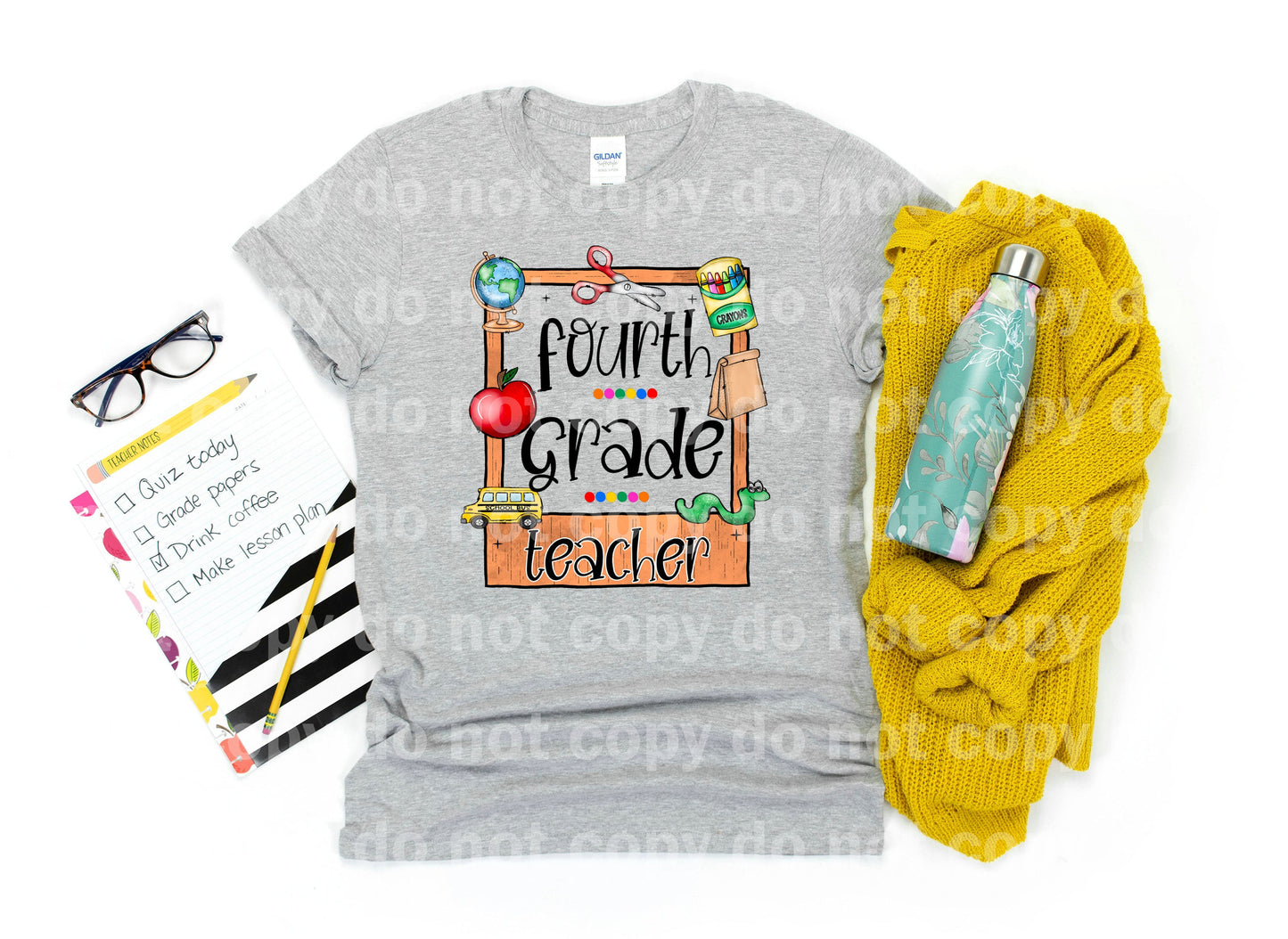 Fourth Grade Teacher Dream Print or Sublimation Print