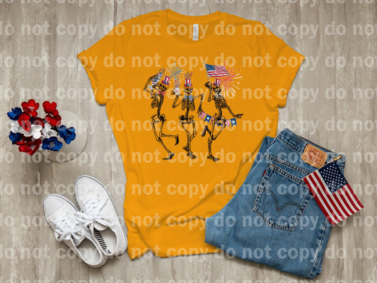 Fourth of July Skellies Celebration Dream Print or Sublimation Print