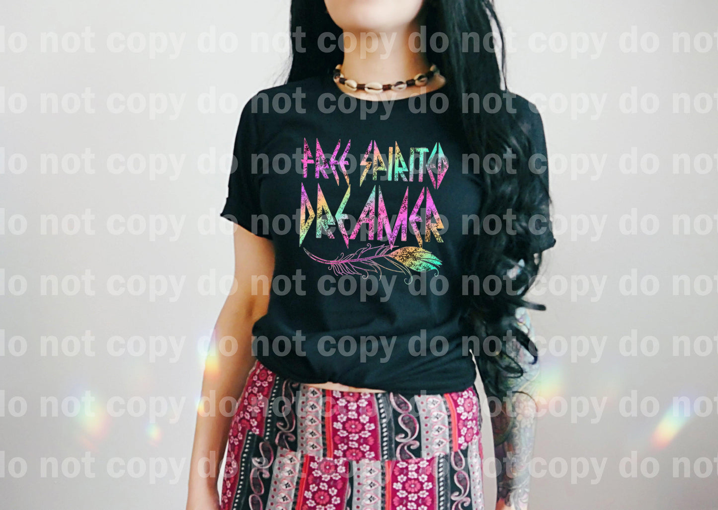 Free Spirited Colored Dream Print or Sublimation Print