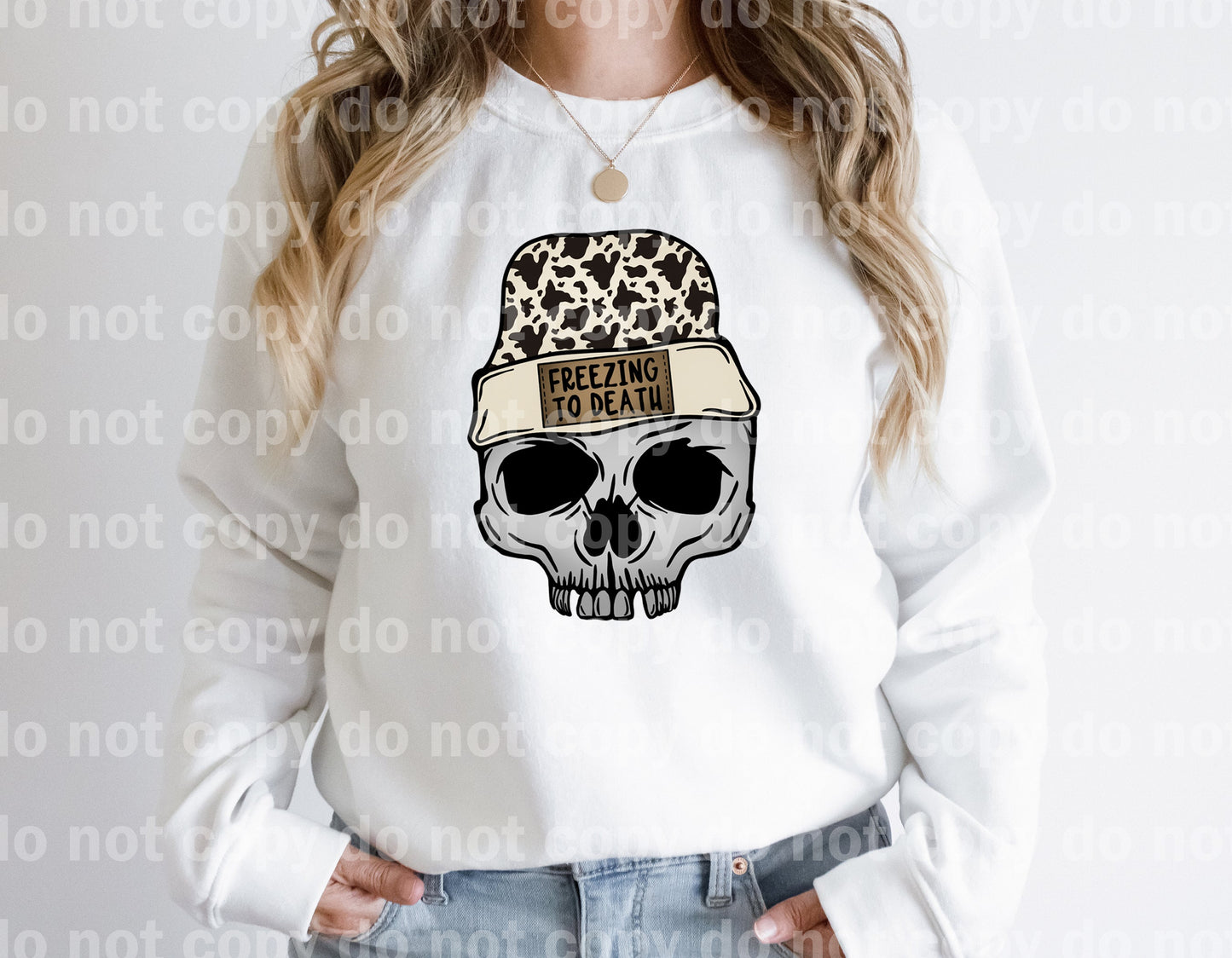 Freezing To Death Cow Print Full Color/One Color Dream Print or Sublimation Print