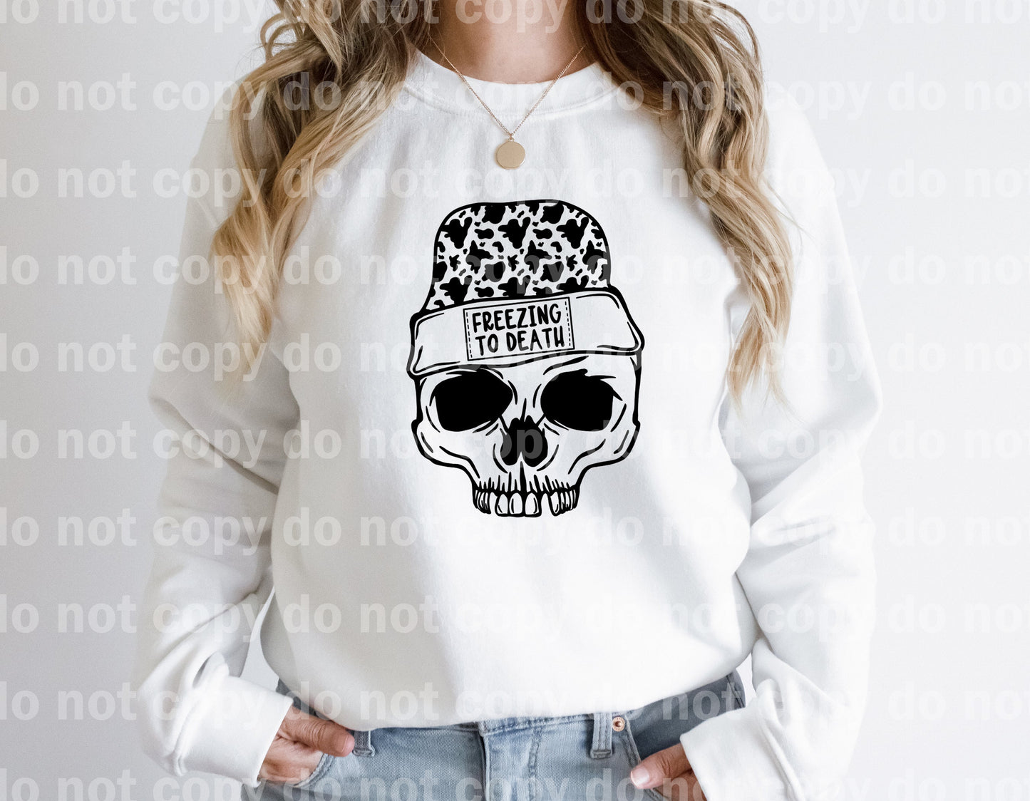 Freezing To Death Cow Print Full Color/One Color Dream Print or Sublimation Print