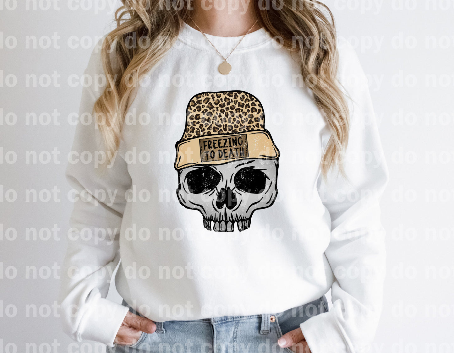 Congelación hasta la muerte angustiada a todo color/impresión de ensueño de un color o impresión de sublimación