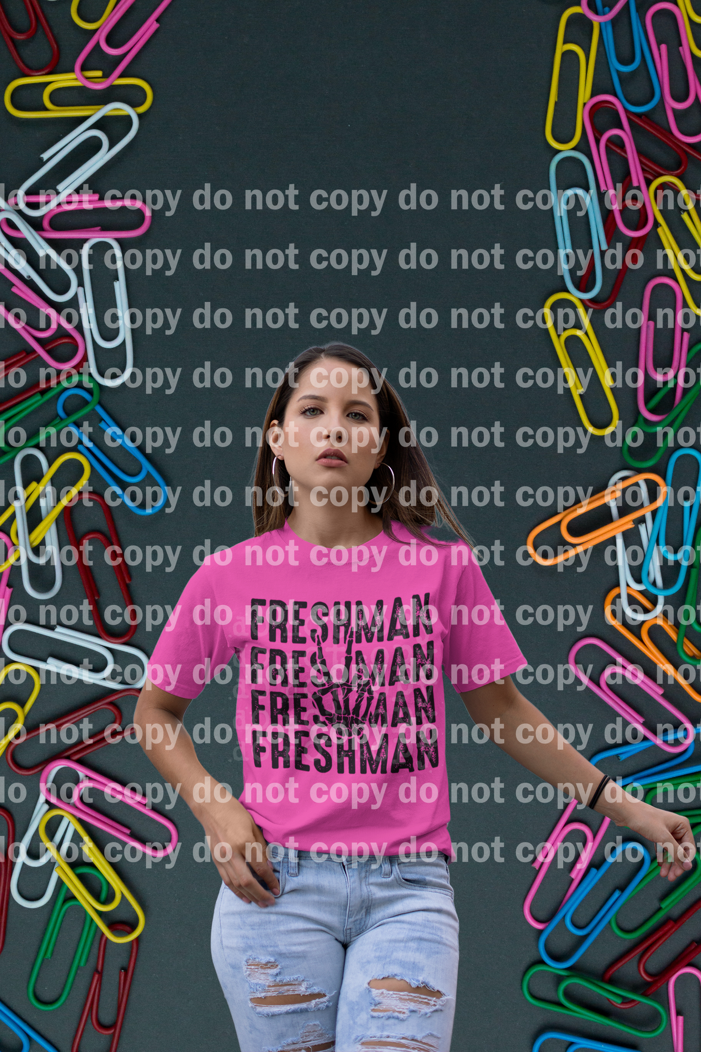 Freshman Skellie Hand Full Color/One Color Dream Print or Sublimation Print