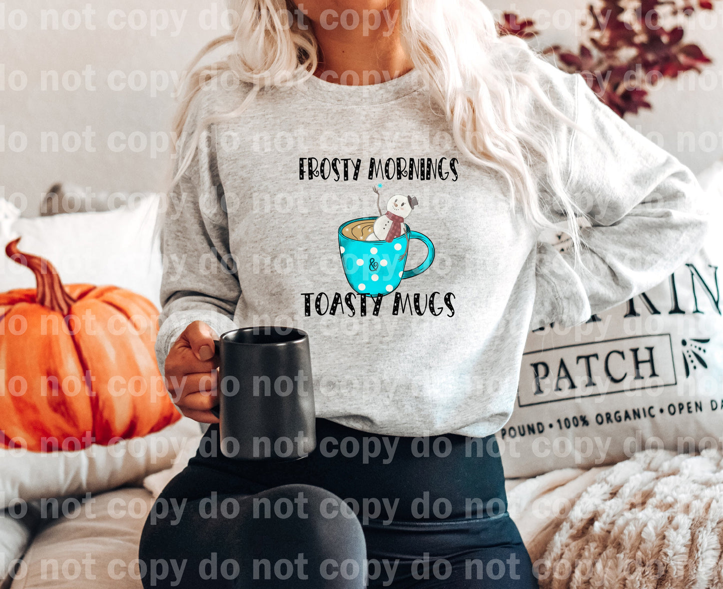 Frosty Mornings Toasty Mugs Dream Print or Sublimation Print