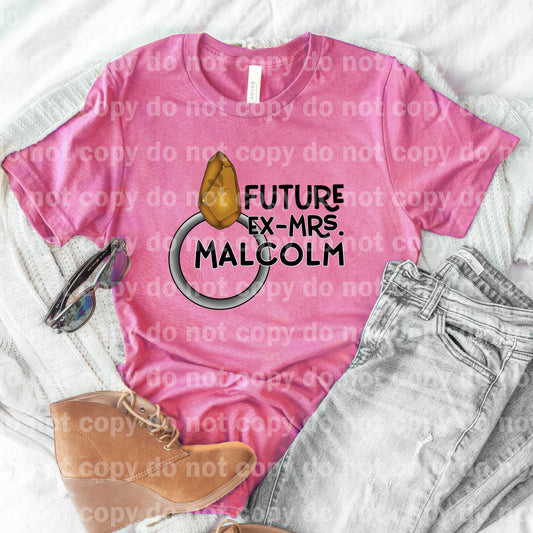 Future Ex Mrs Malcolm Amber Ring Dream Print or Sublimation Print