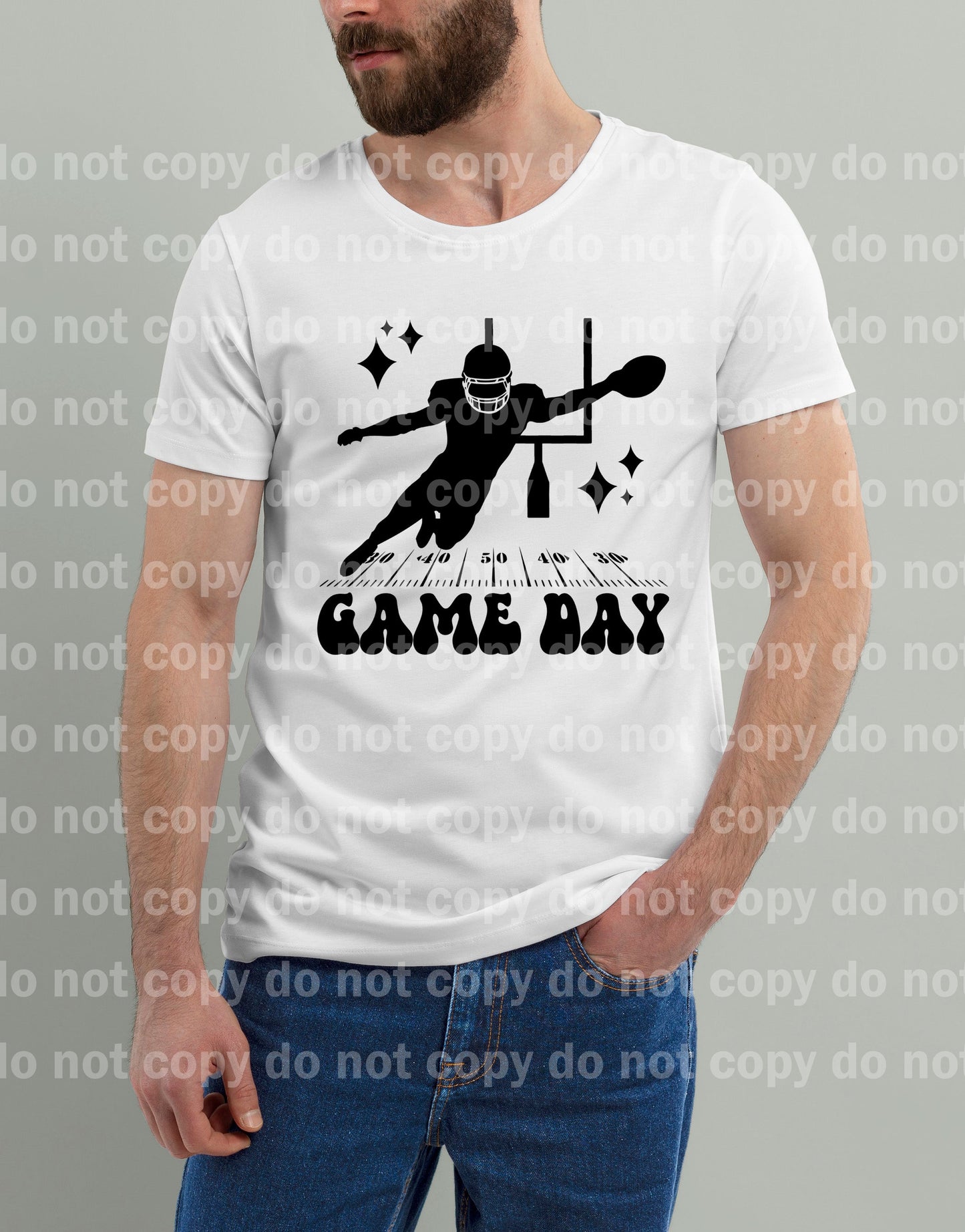 Game Day Football Dream Print or Sublimation Print