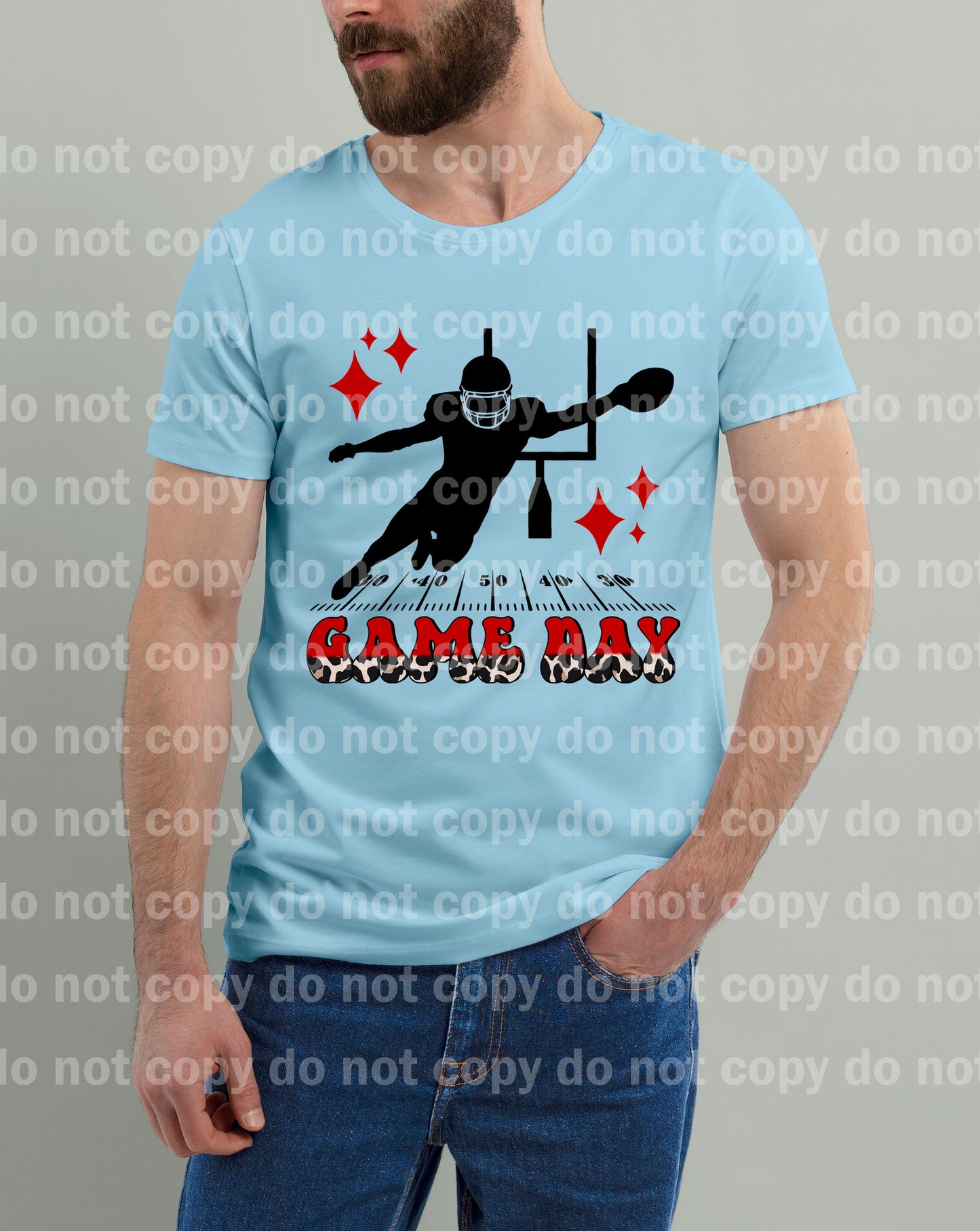 Game Day Red Dream Print or Sublimation Print