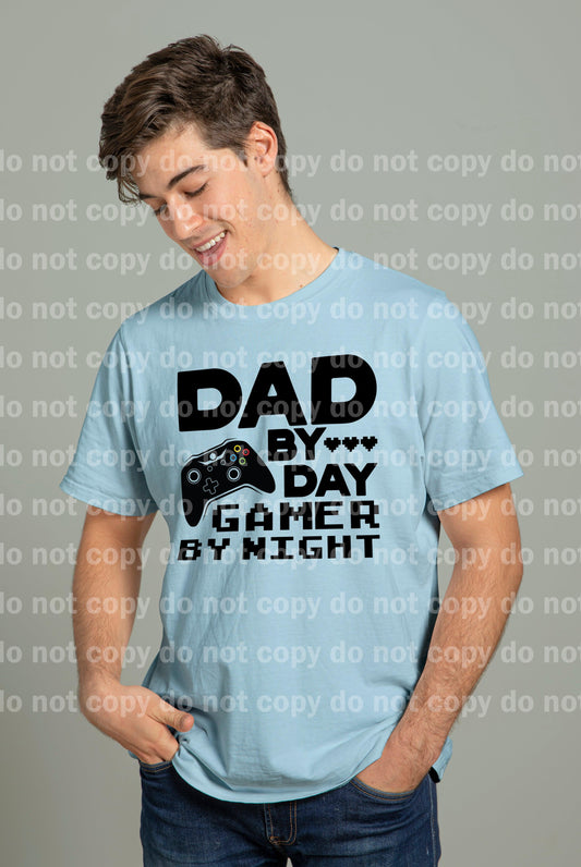 Dad By Day Gamer By Night Dream Print or Sublimation Print