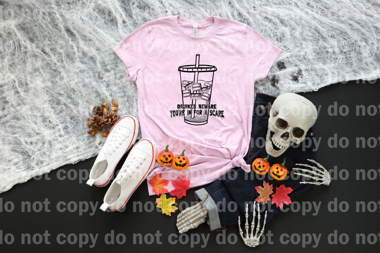 Drinker Beware You're In For A Scare GB Full Color/One Color Dream Print or Sublimation Print