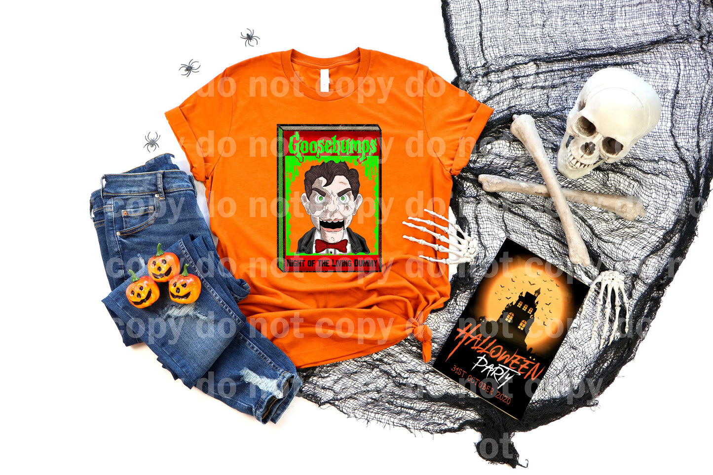 Night Of The Living Dummy GB Full Color/One Color Dream Print or Sublimation Print