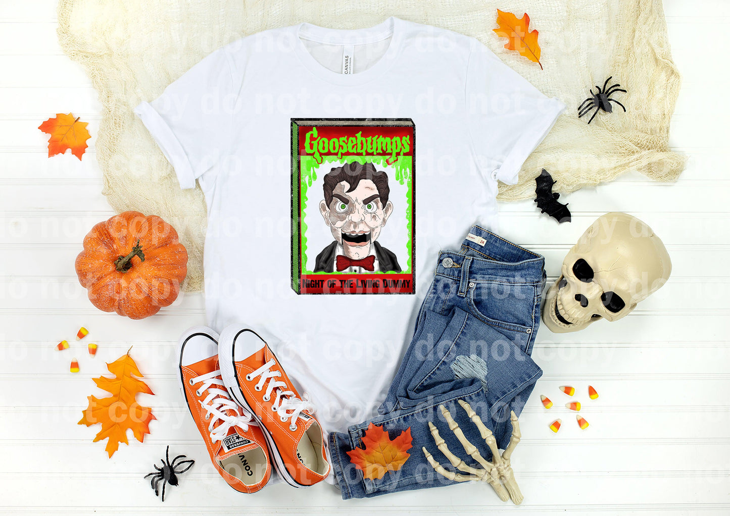 Night Of The Living Dummy GB Full Color/One Color Dream Print or Sublimation Print