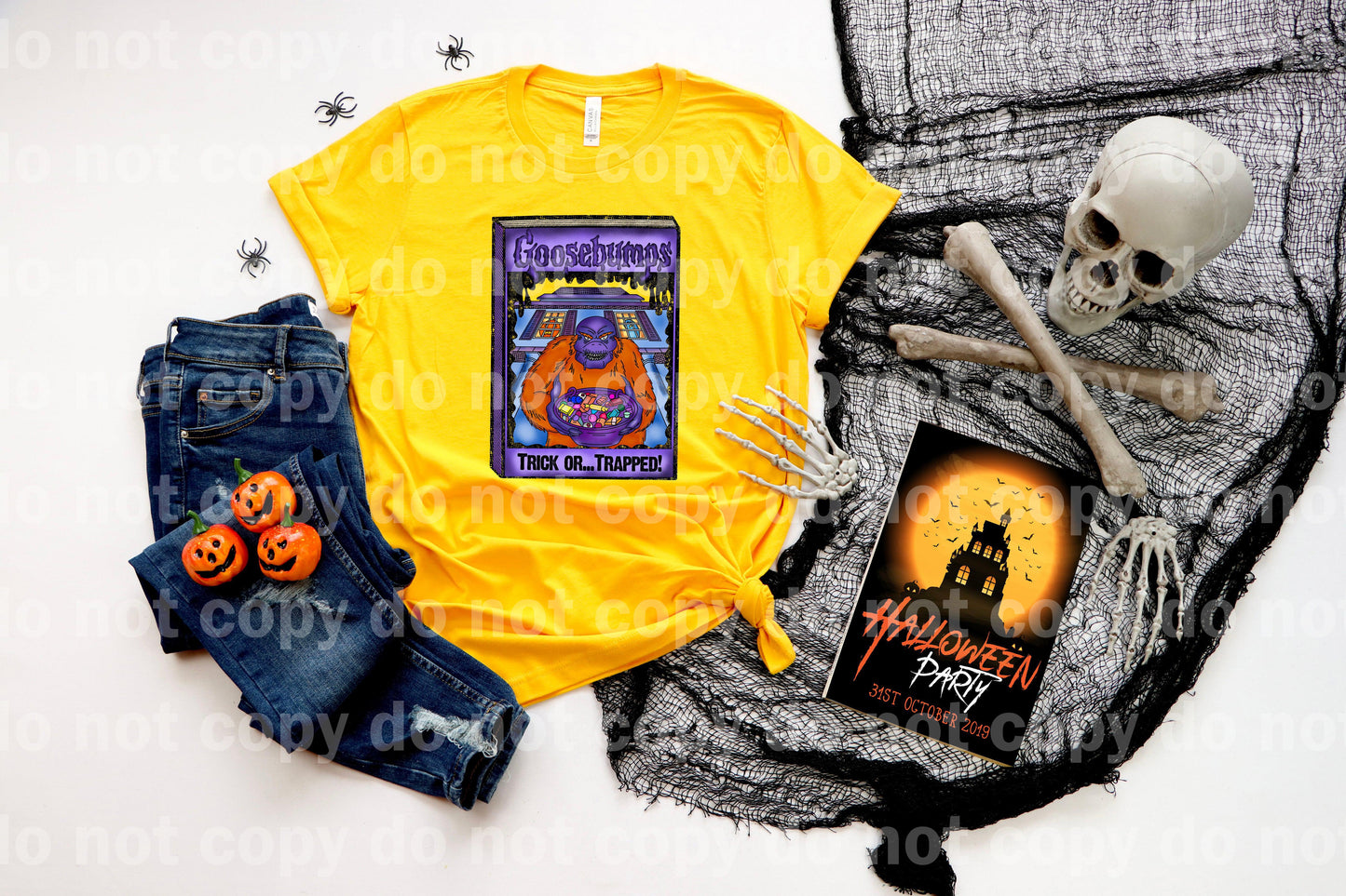 Trick Or Trapped GB Full Color/One Color Dream Print or Sublimation Print