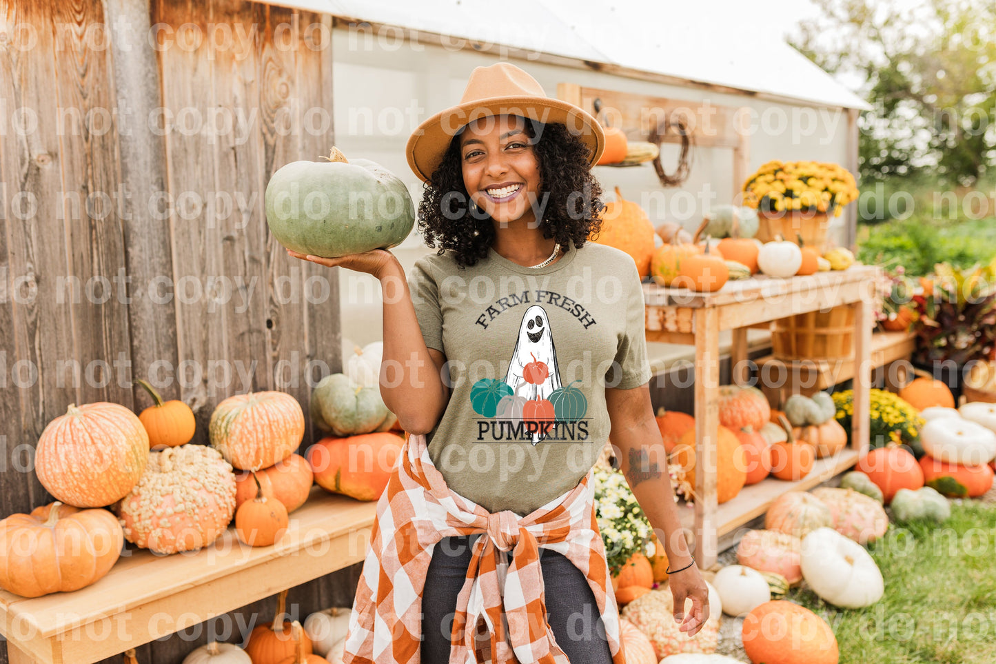 Farm Fresh Pumpkins Little Ghost Dream Print or Sublimation Print