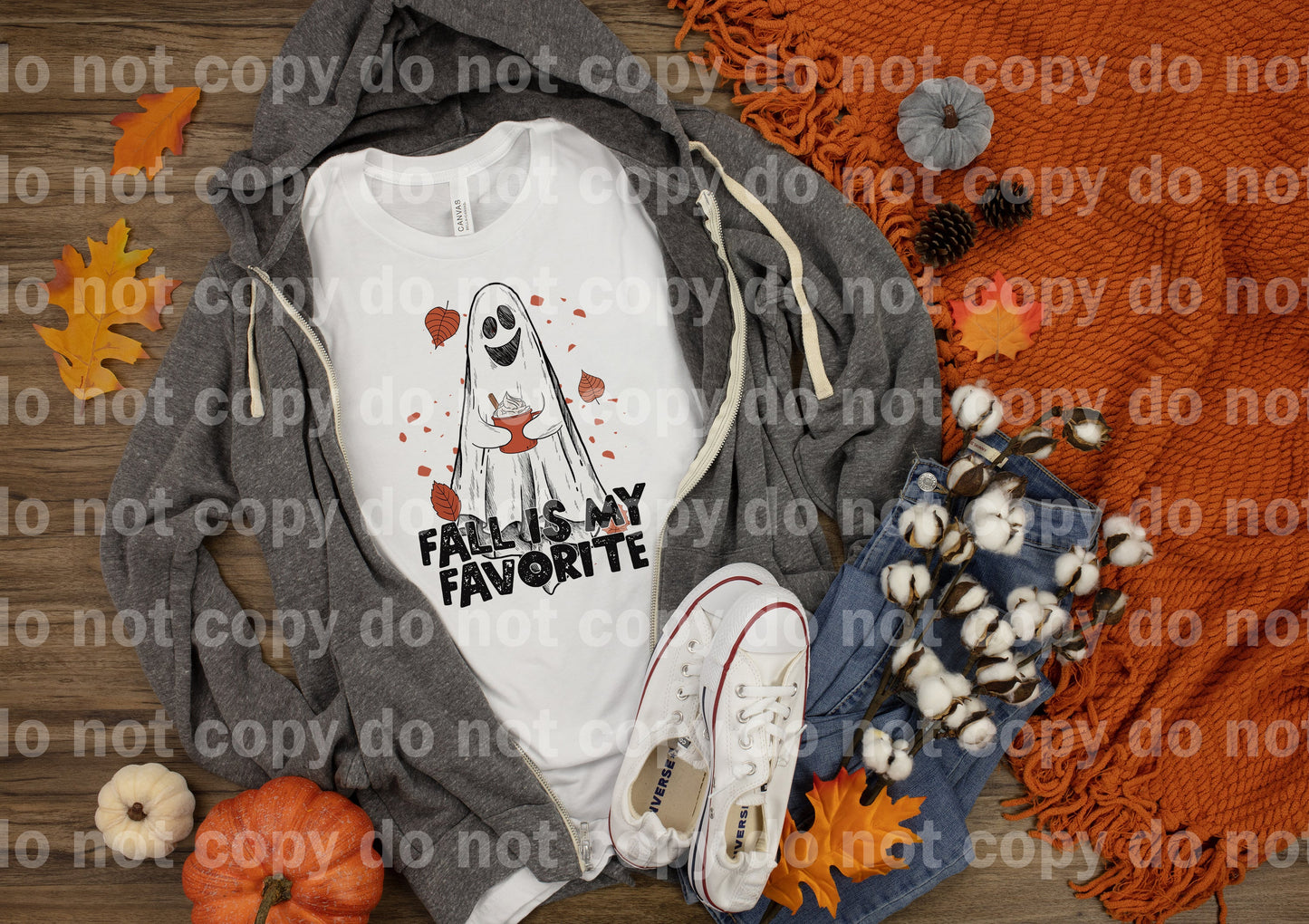 Fall Is My Favorite Little Ghost Dream Print or Sublimation Print