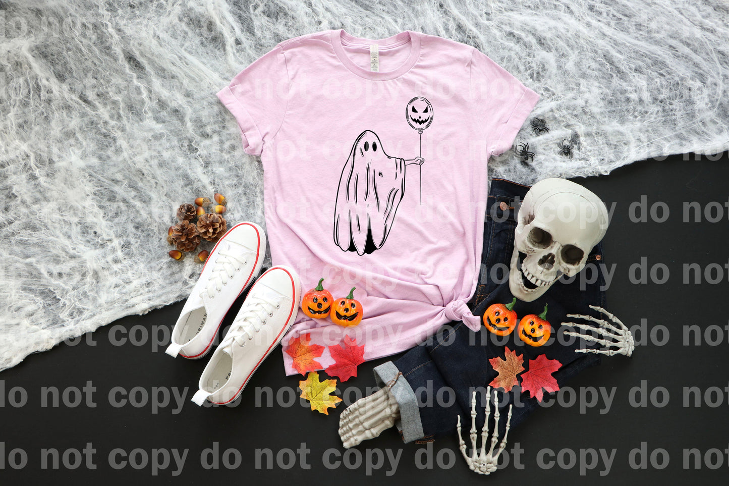 Ghost with Balloon Dream Print or Sublimation Print