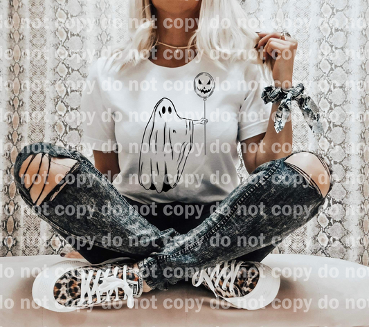 Ghost with Balloon Dream Print or Sublimation Print